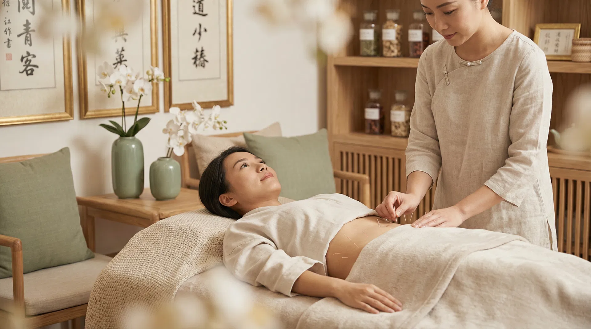 ฝังเข็มผู้มีบุตรยาก — มาเจียเวชการ