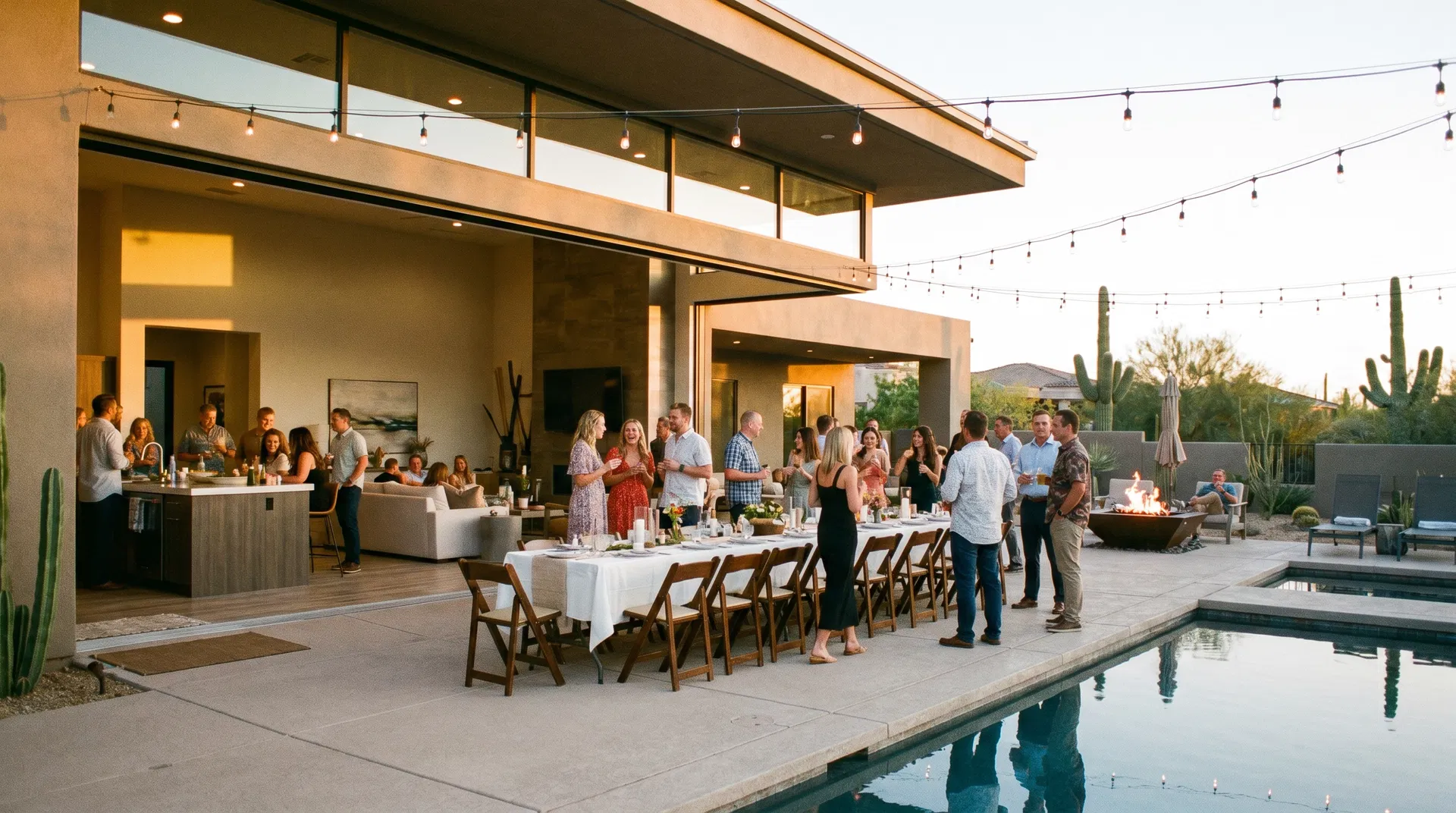 The House Everyone Wants to Be At: How a Multipanel Sliding Door Changes How You Entertain