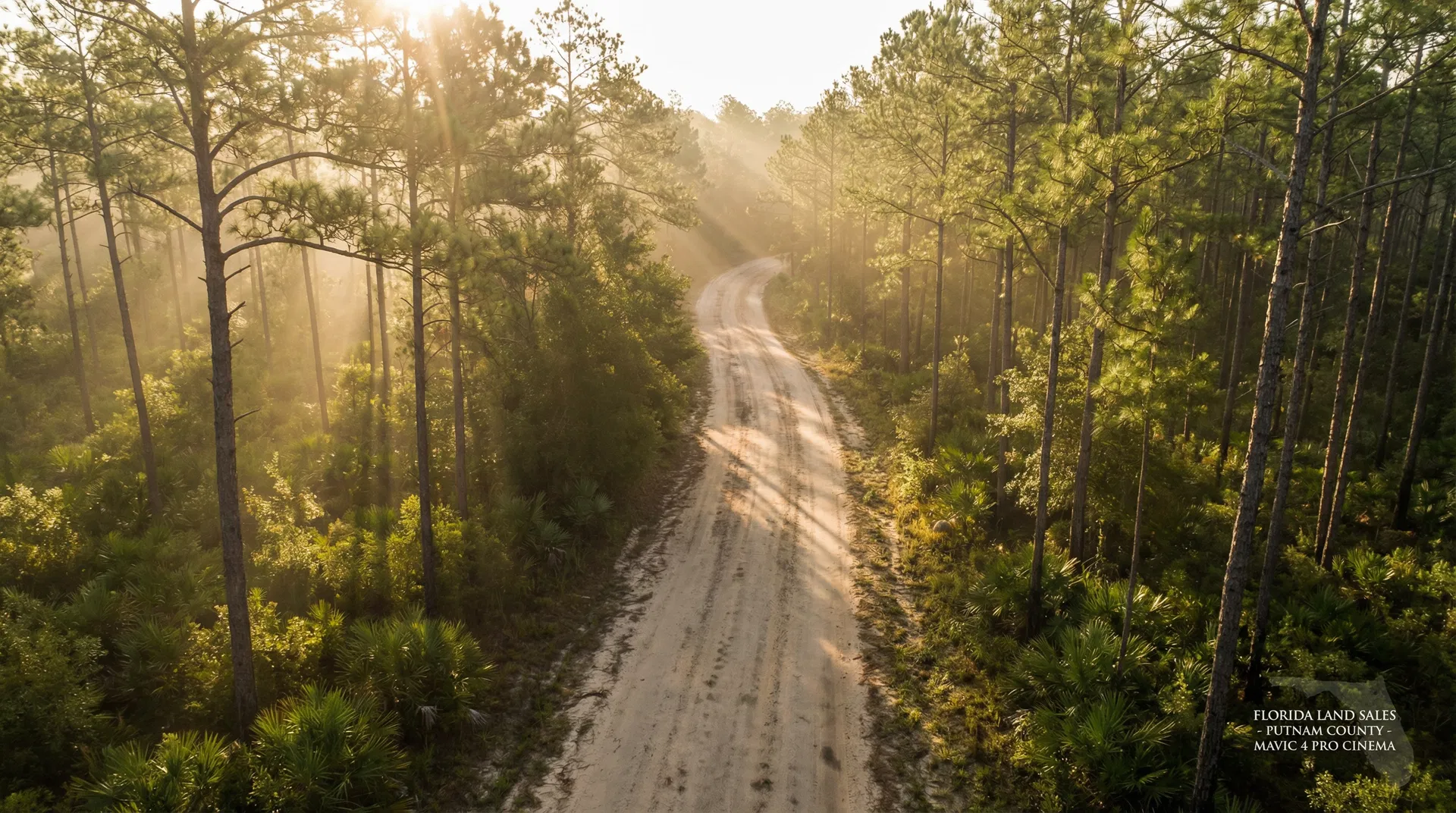 Aerial Video for land in Putnam County FL
