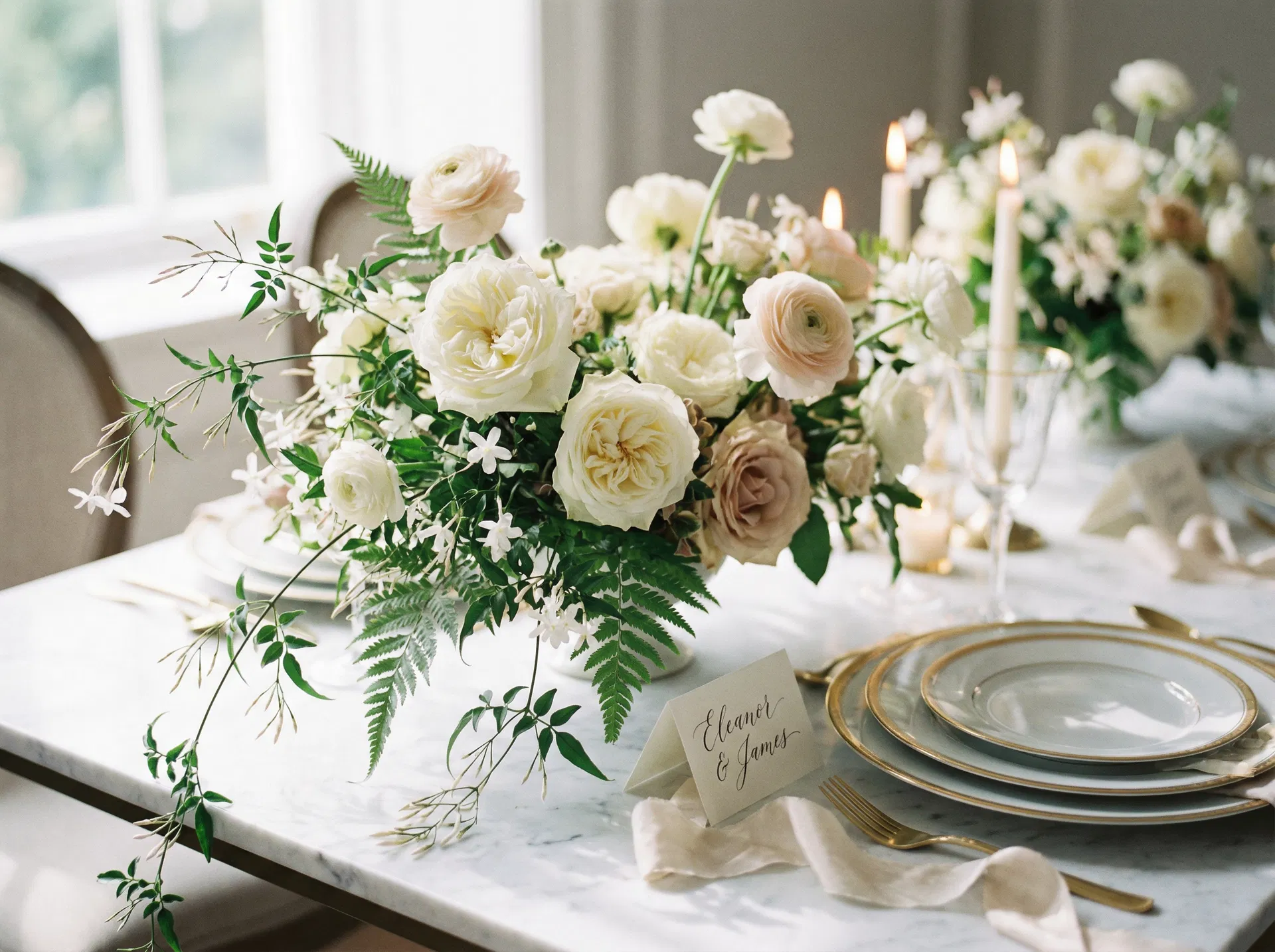 Luxury wedding details