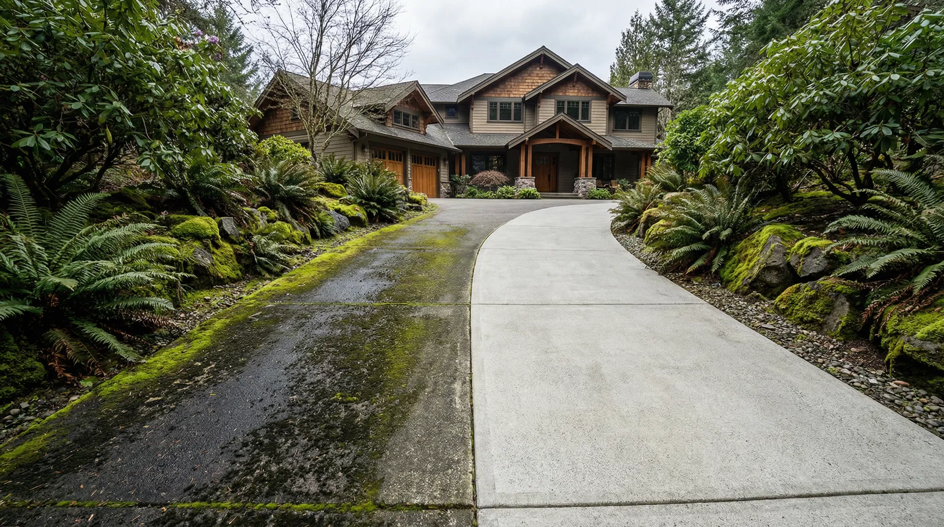 Pressure washing in Wilsonville