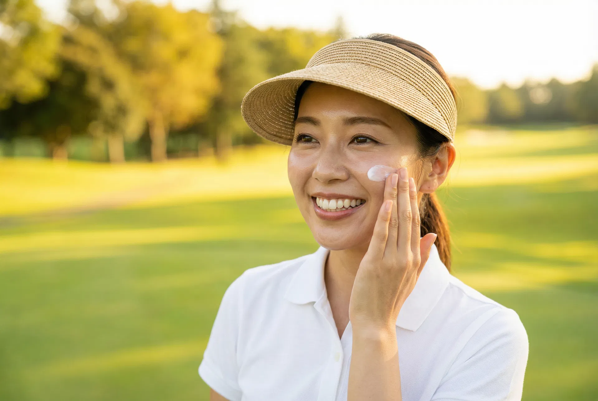 ゴルフ女子の美容