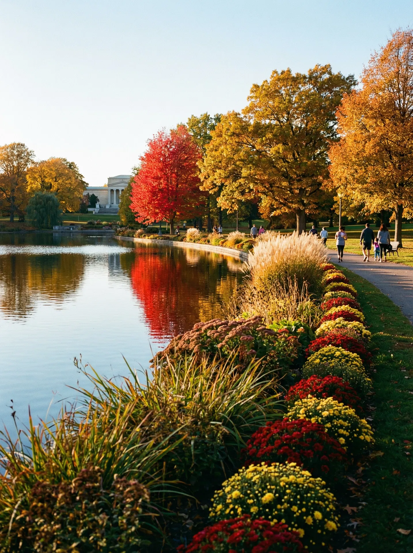 Delaware Park in Autumn