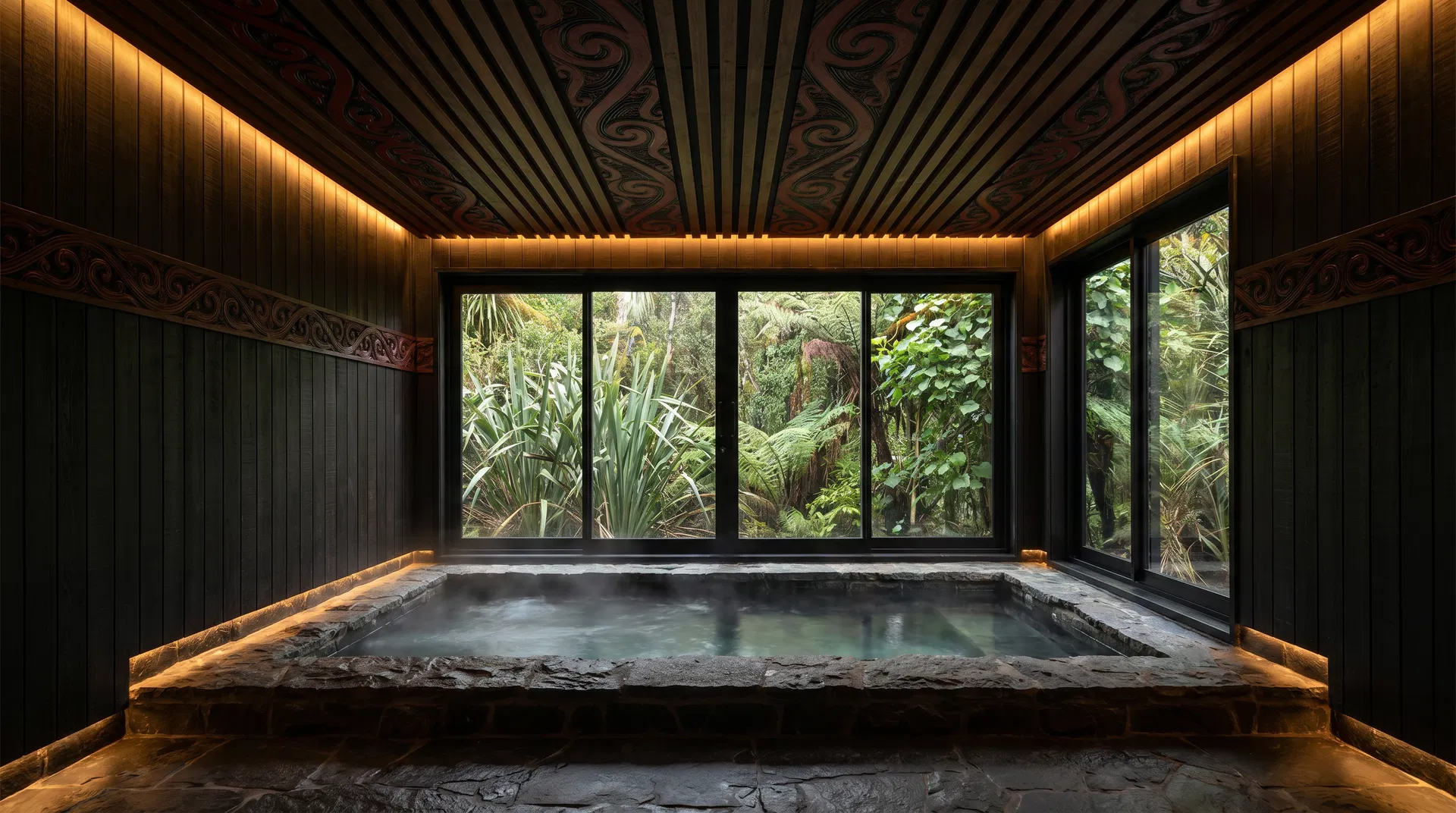Wai Māori — Warm Soak Pool