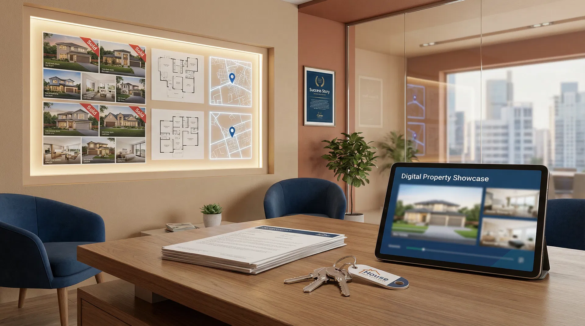 房产中介公司 B