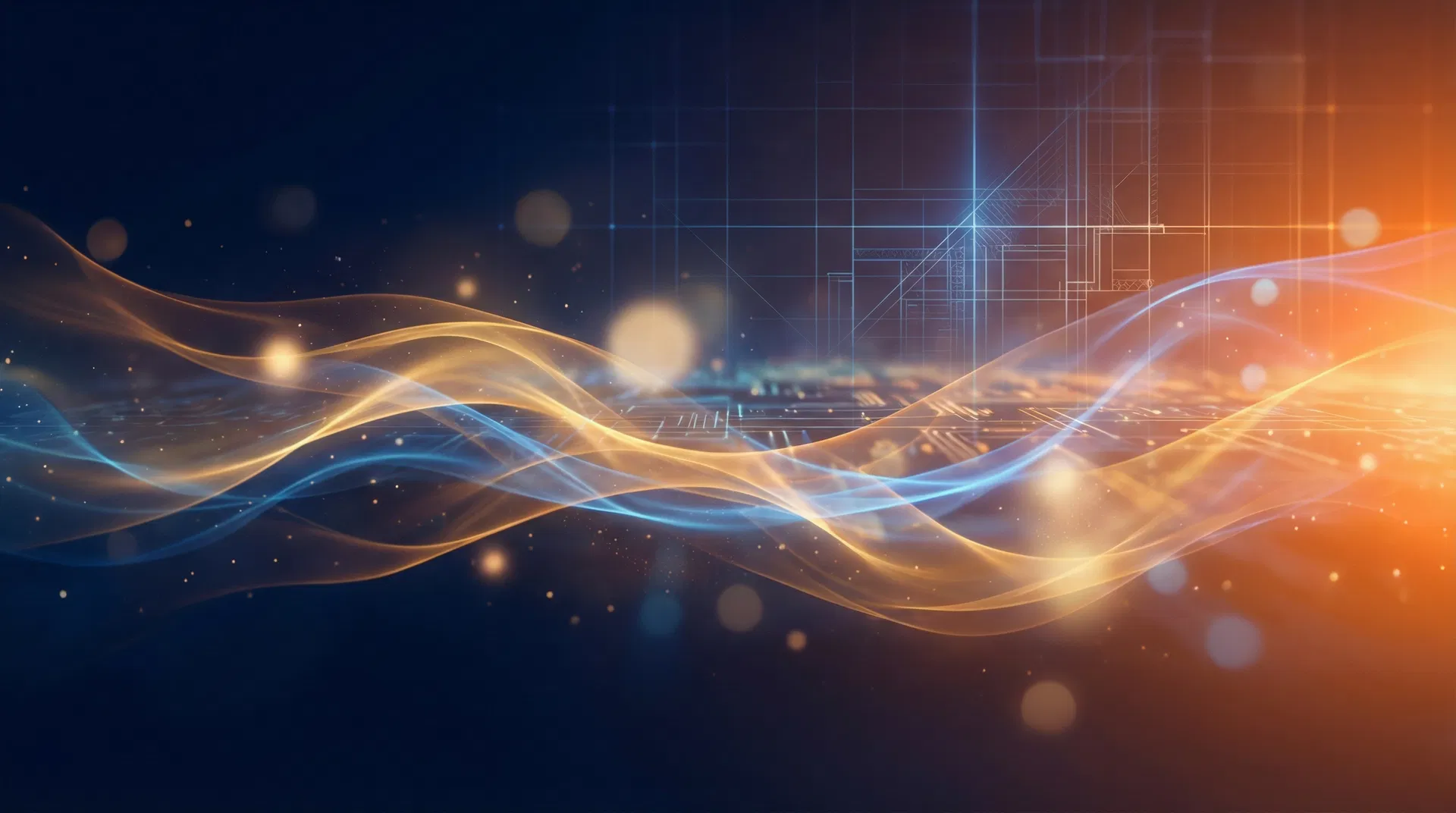 灵雀AI设计软件 - 智能科技感背景