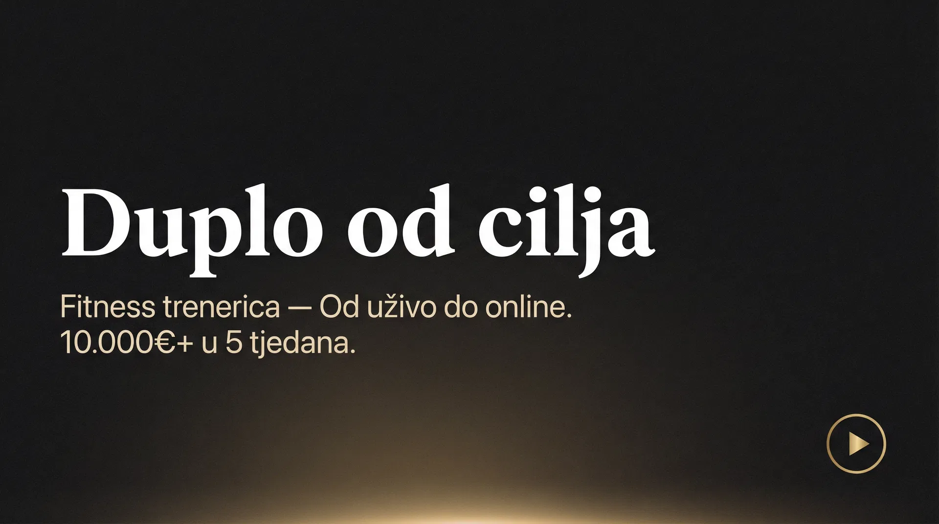 Duplo od cilja