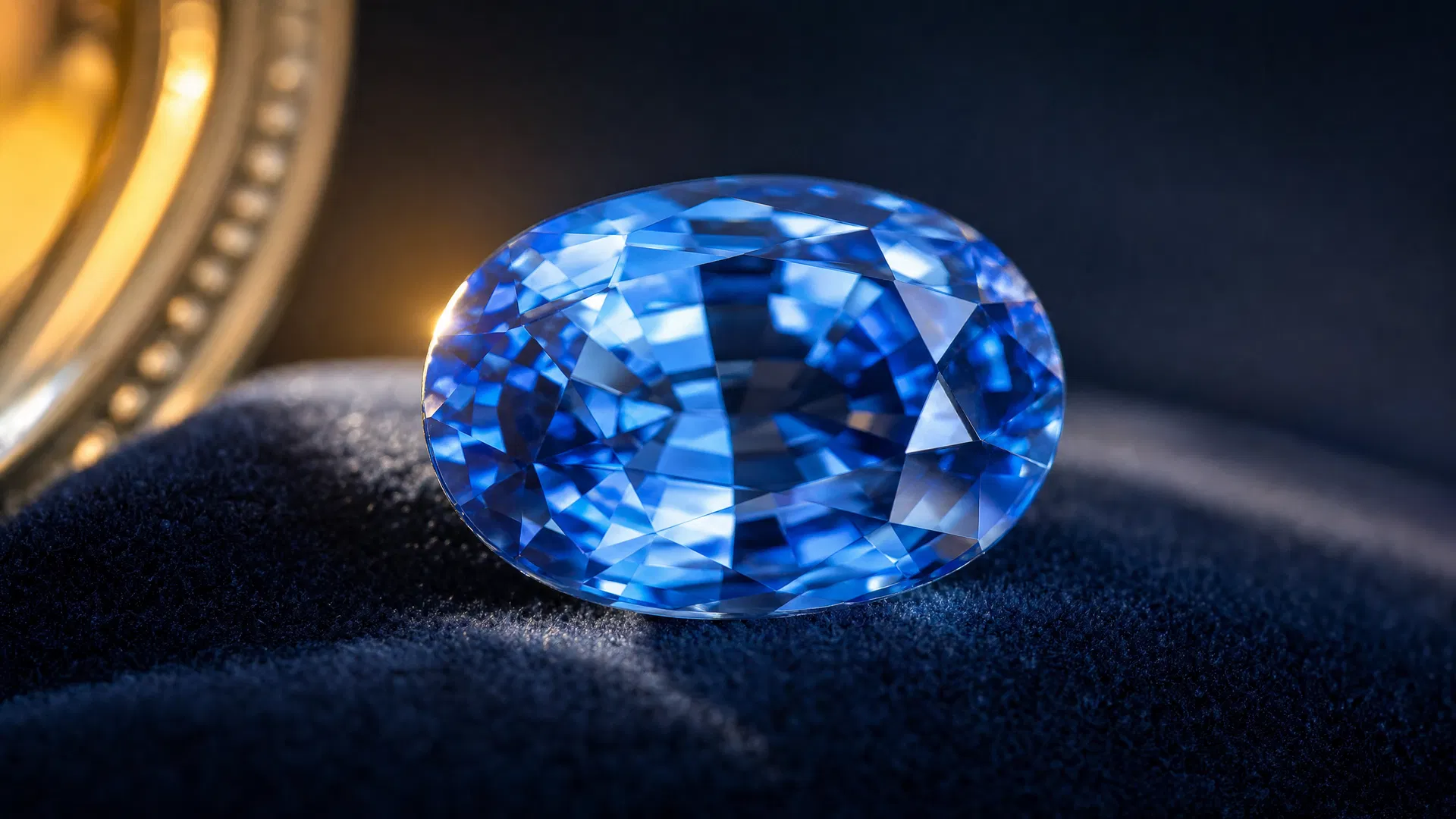 Cornflower Blue Sapphire