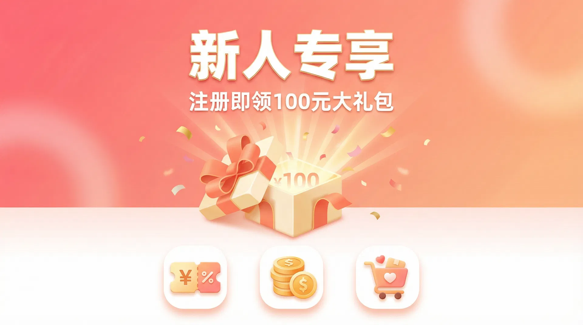 新人专享 · 注册送50积分