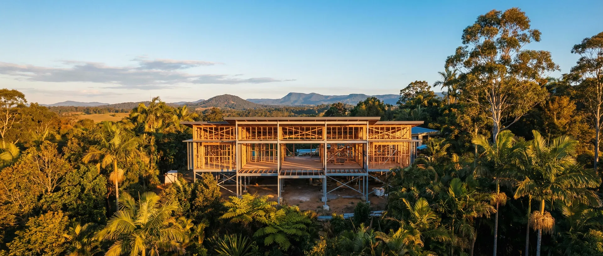 Queensland home under construction