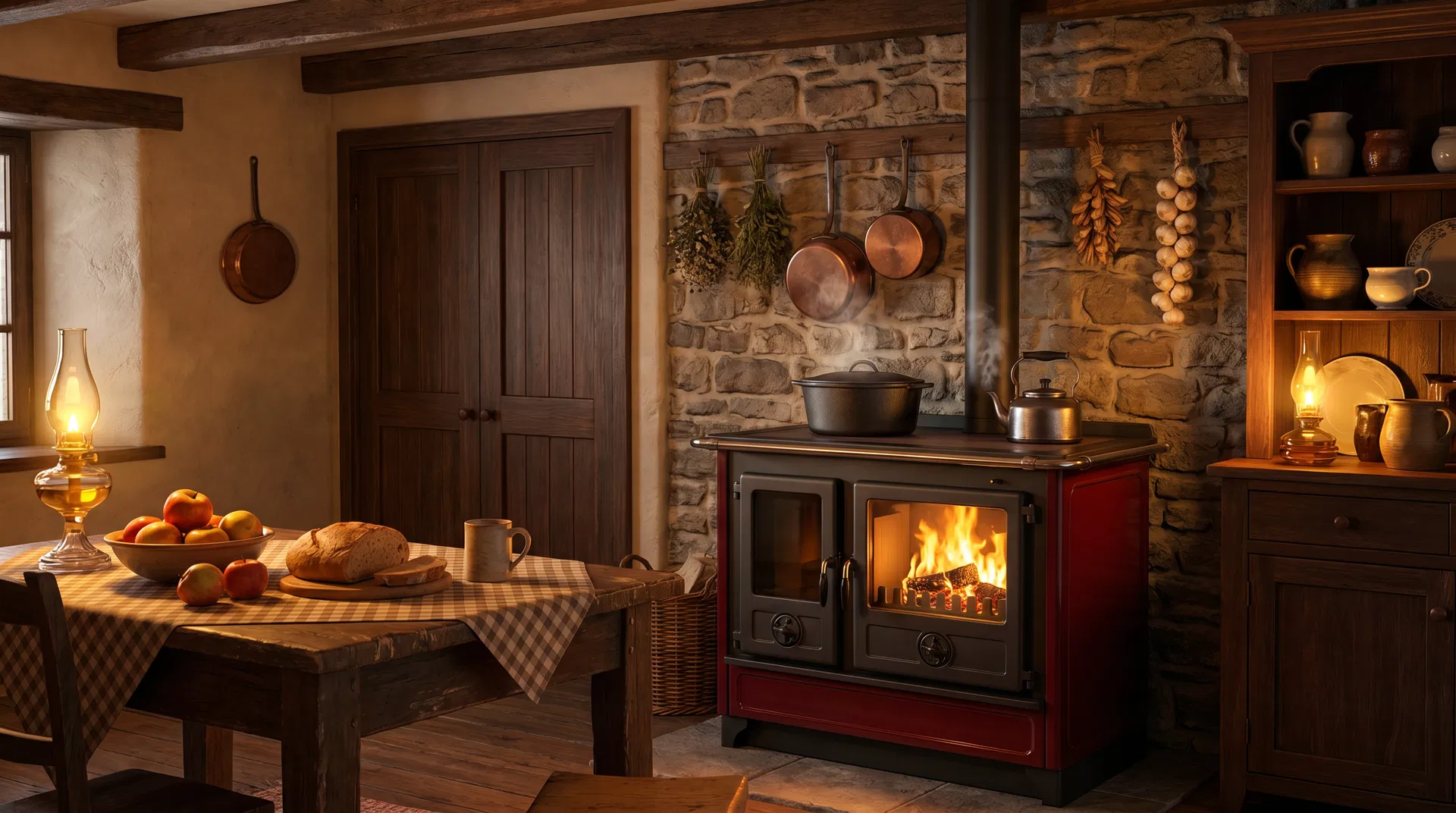 Kookfornuis op hout of pellets: warmte, koken en pure beleving