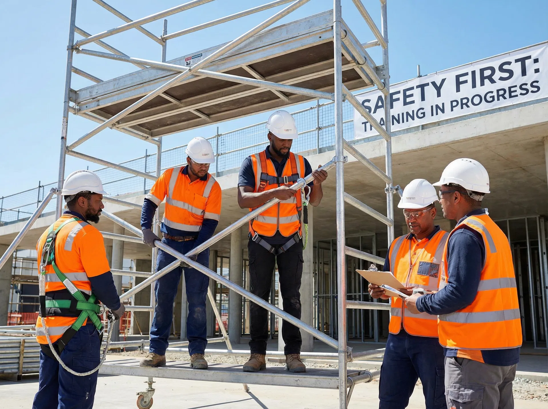 Échafaudage Roulant - Initial