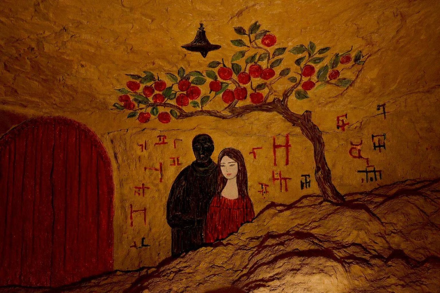 A Portrait With The Apple Lady