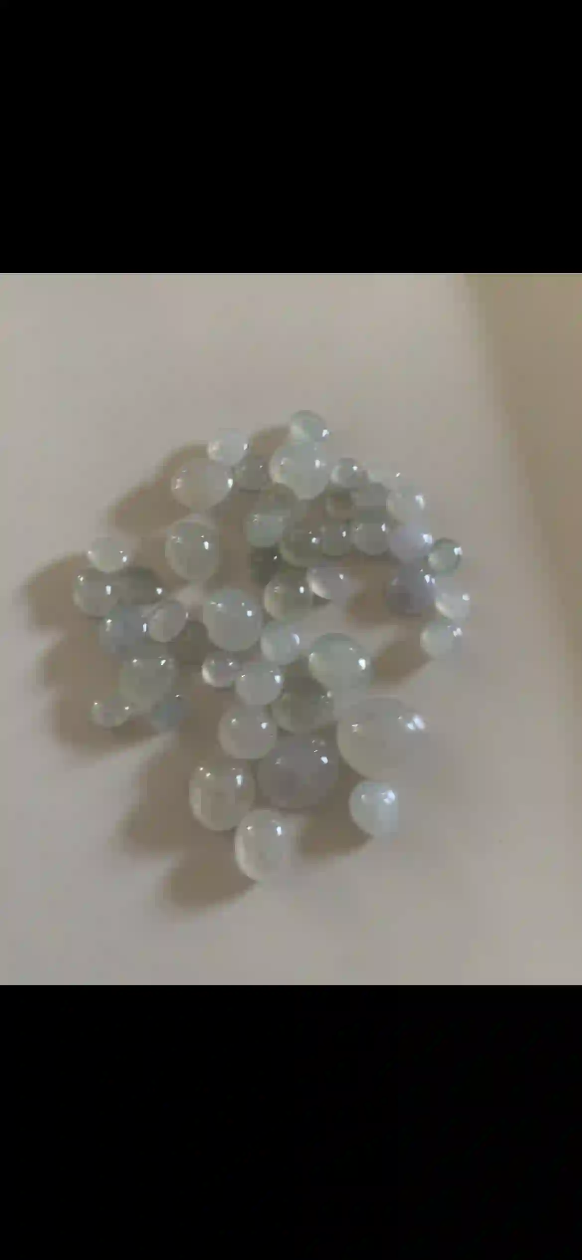 Bulk Set of Icy Pale Jade Cabochon Gemstones | Myanmar Jadeite reference #22410001