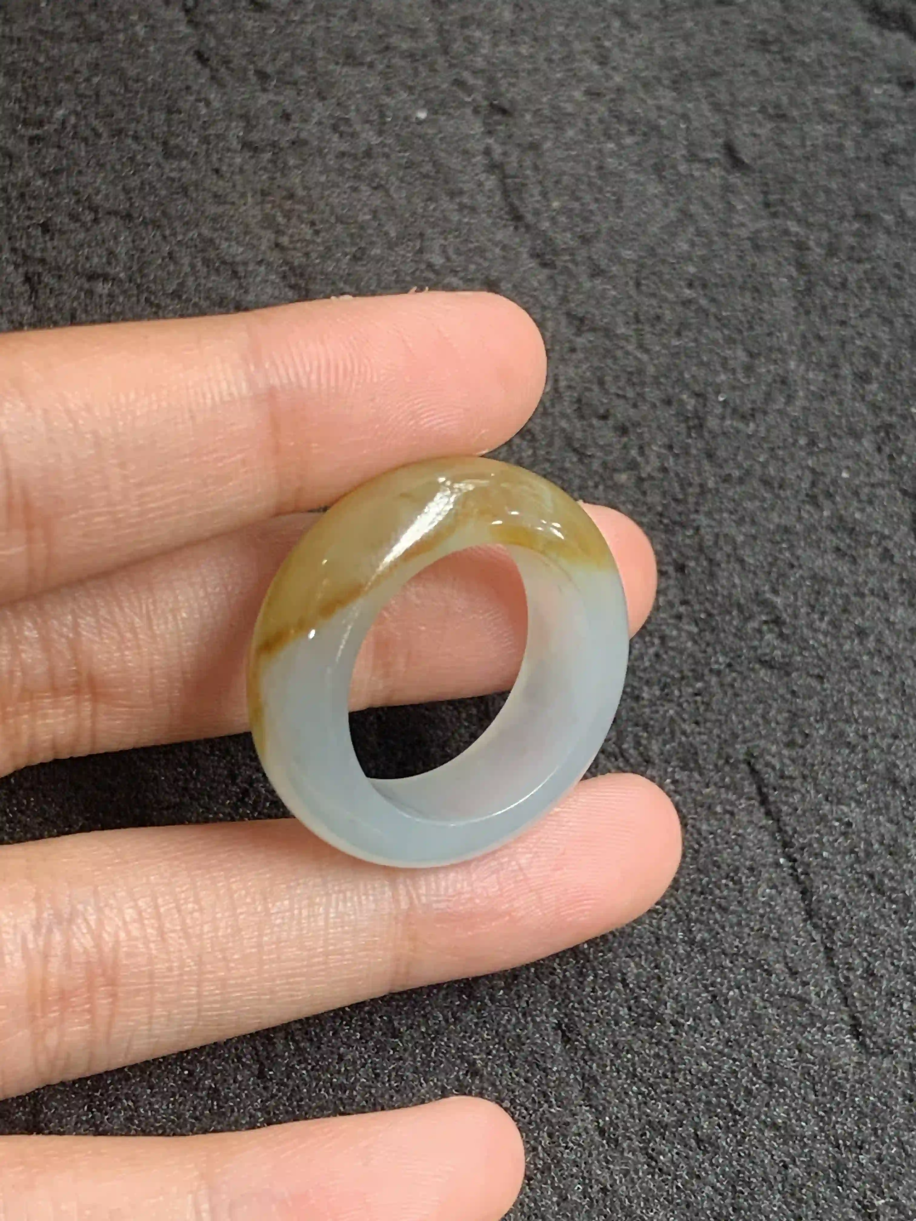 Green and Lavender Jade Beaded Bracelets with Gold-Accented Clasps, view 2 | Myanmar Jadeite reference #1260001