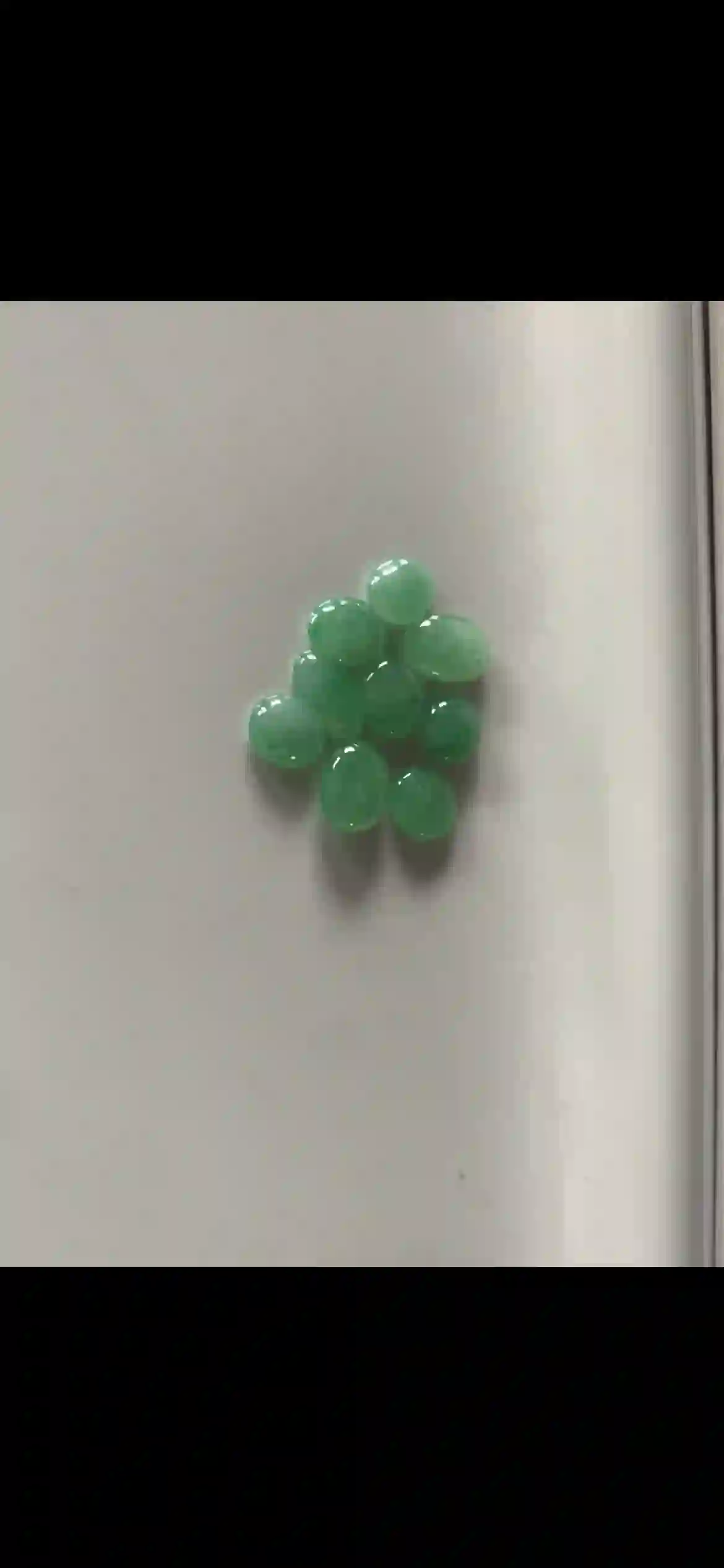 Natural Bright Green Jadeite Oval Cabochon Gemstones, view 2 | Myanmar Jadeite reference #10500001