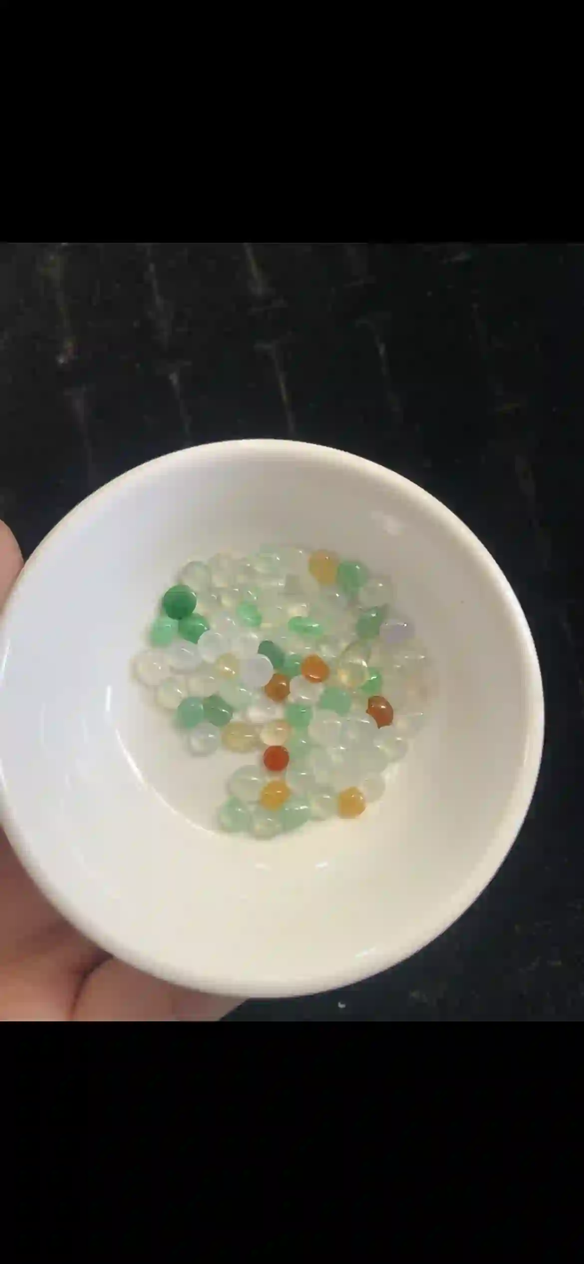  Assorted Natural Jade Cabochon Gemstones, view 2 | Myanmar Jadeite reference #17550001