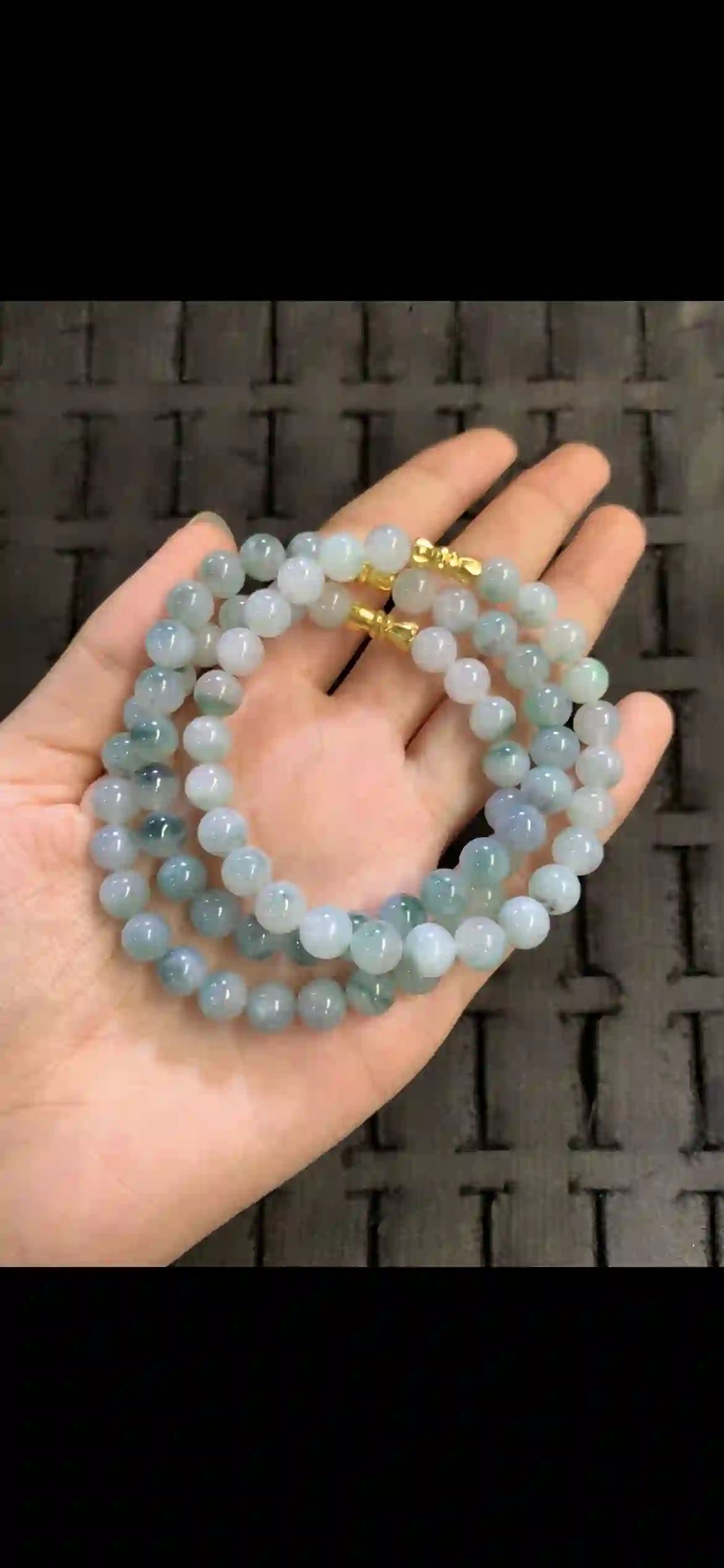 Icy Uniform Apple Green Jadeite Single‑Wrap Bracelet | Myanmar Jadeite reference #13140001