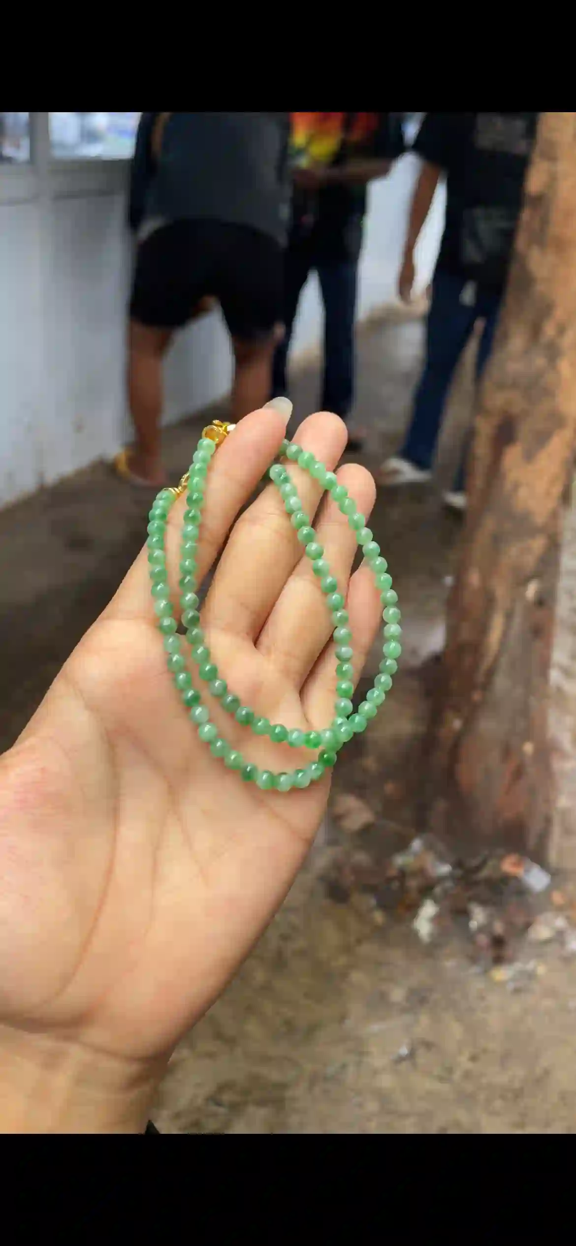  Vibrant Apple Green Jadeite Multi-Wrap Bracelet & Necklace, view 2 | Myanmar Jadeite reference #8610002
