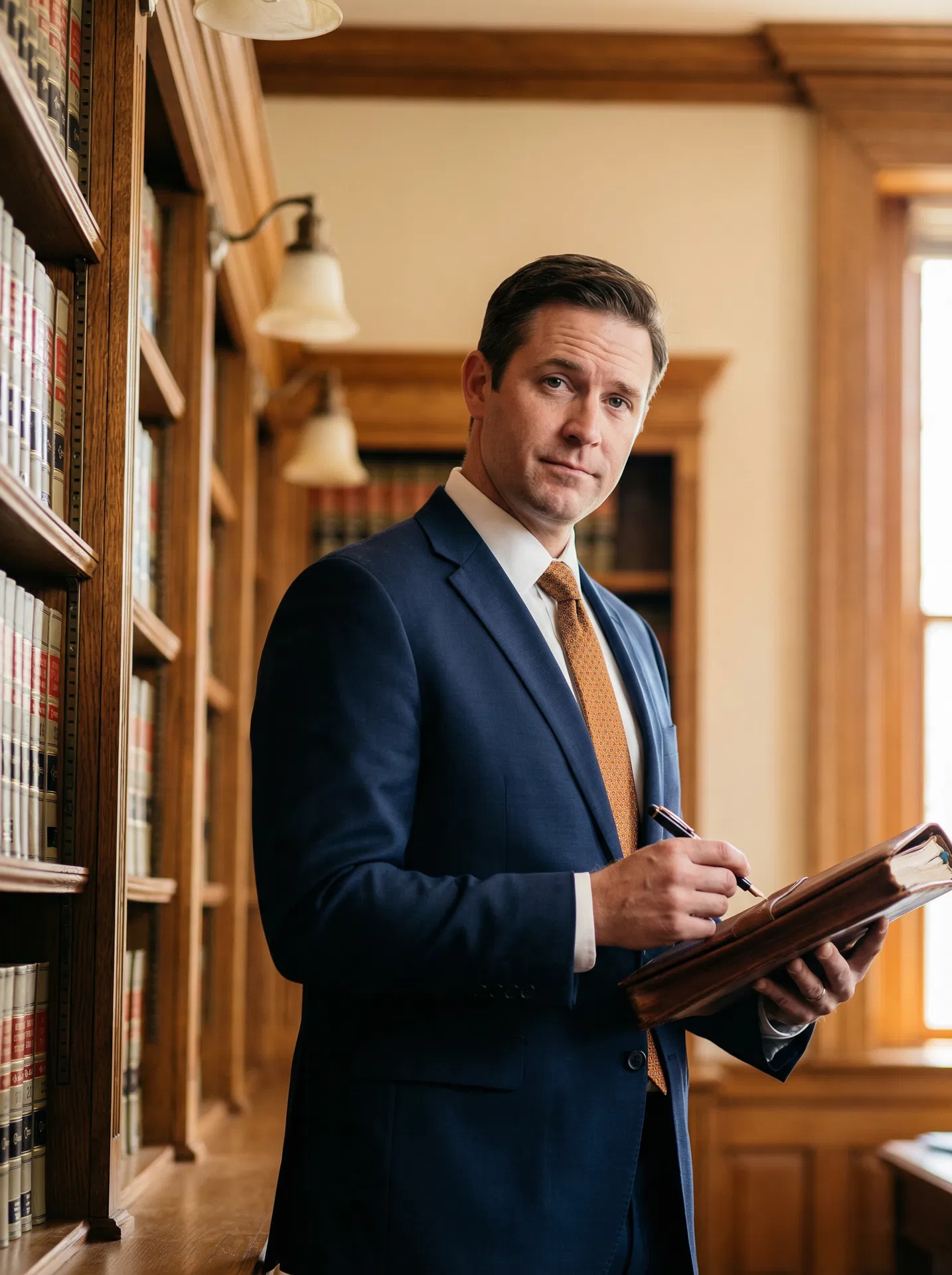 Authoritative attorney in law library