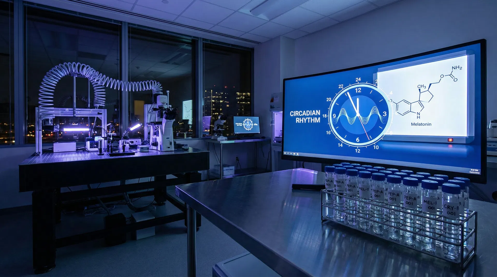 Peptide Research: Investigating Circadian Rhythms and Sleep Modulation
