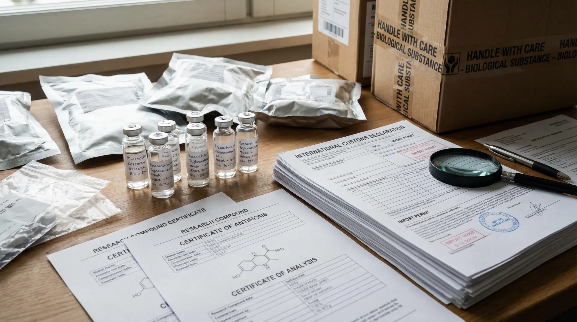 Navigating Peptide Research Materials Import Regulations for Japan
