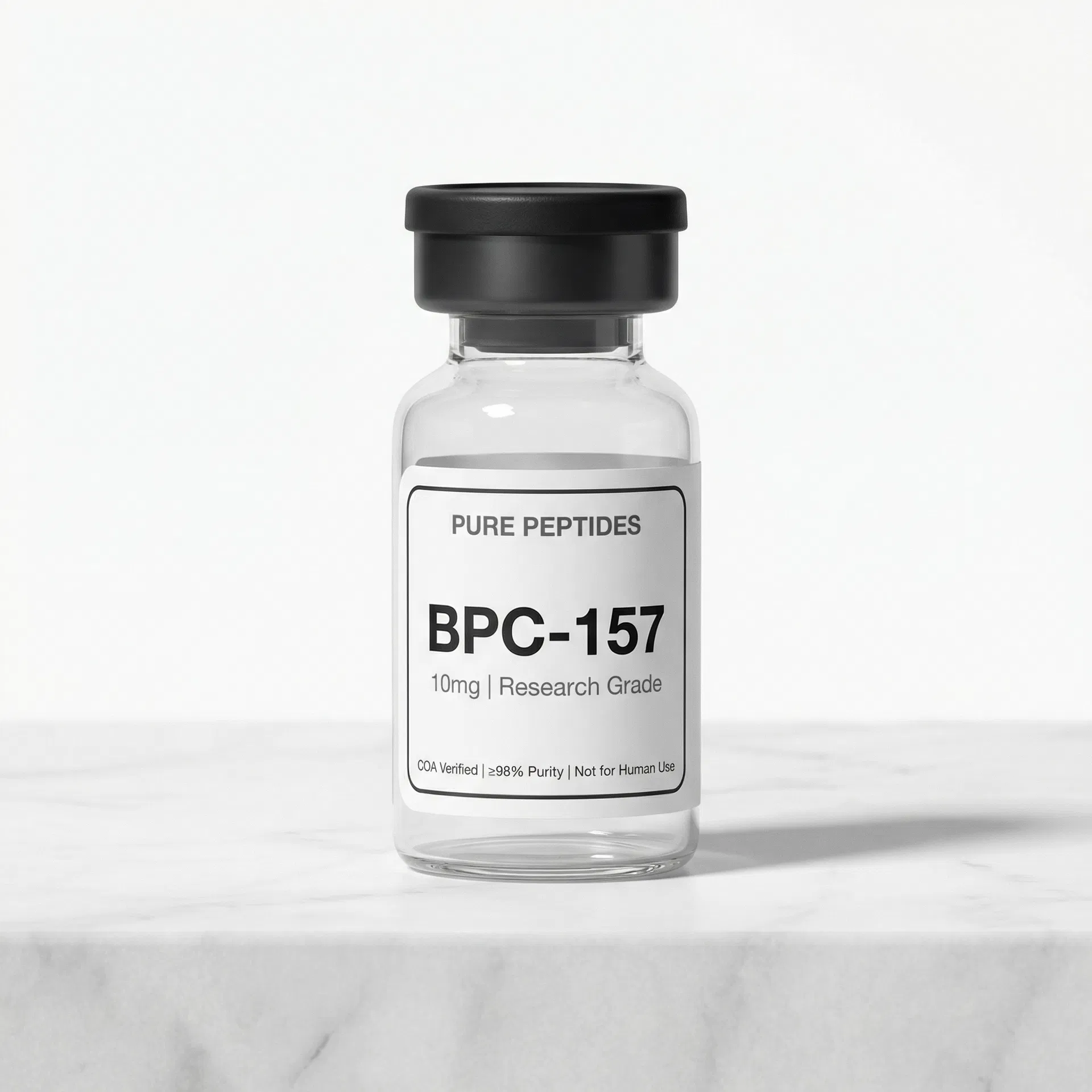 Pure Peptides pharmaceutical-grade product label