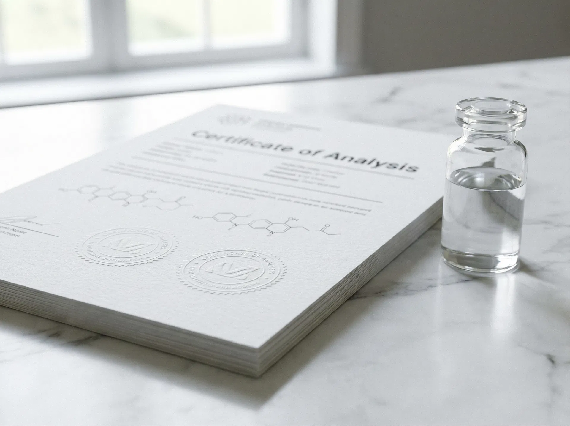 Certificate of Analysis