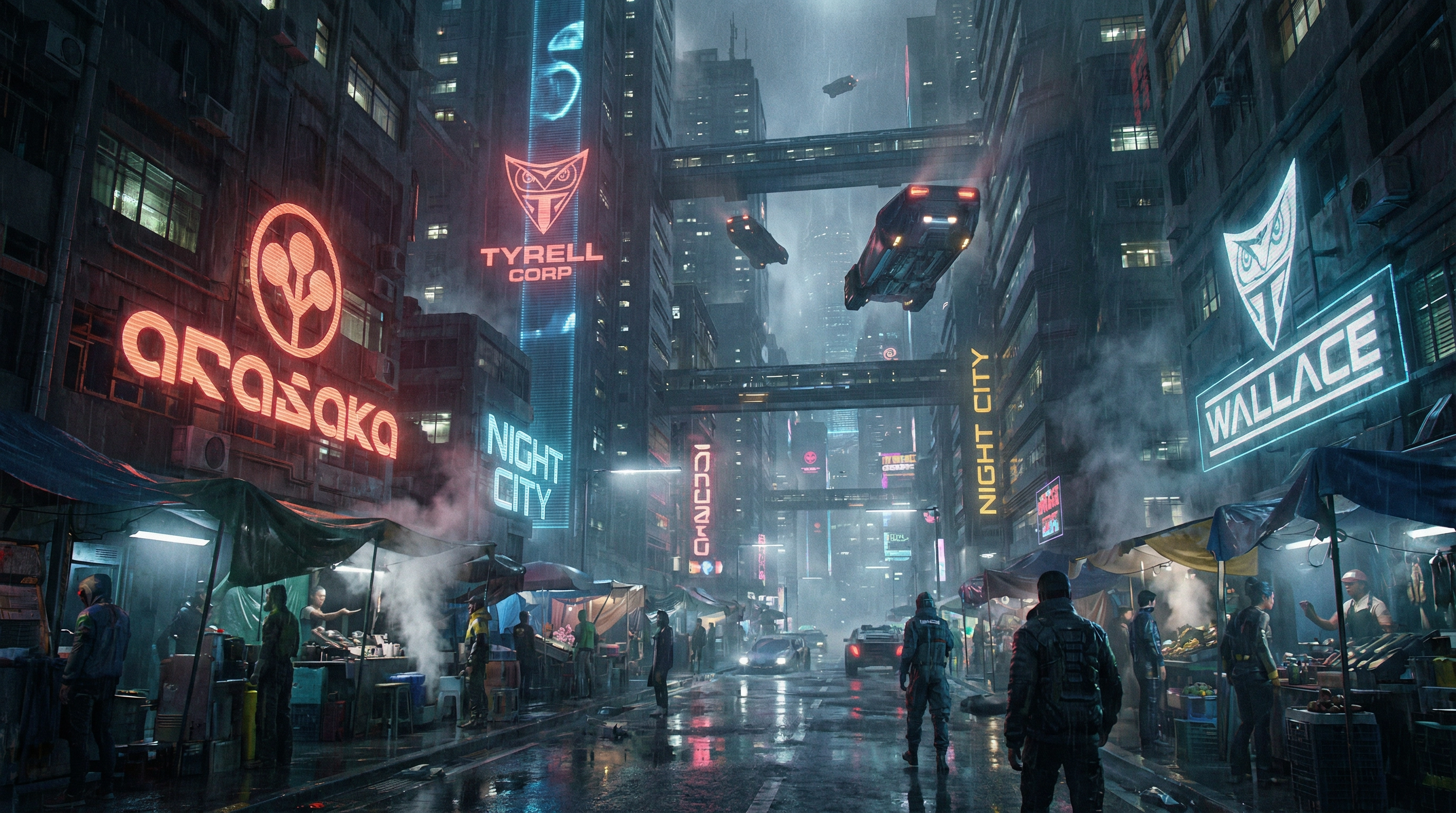 Cyberpunk Neon City