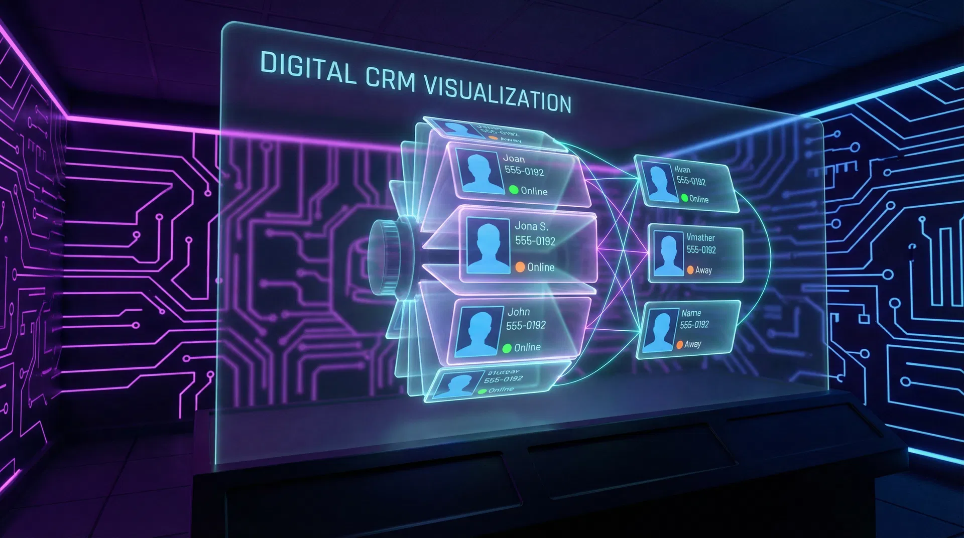 추천자 연락처 관리