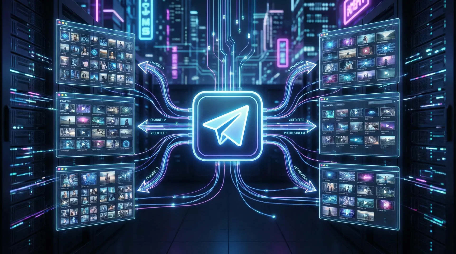 텔레그램 자동 게시