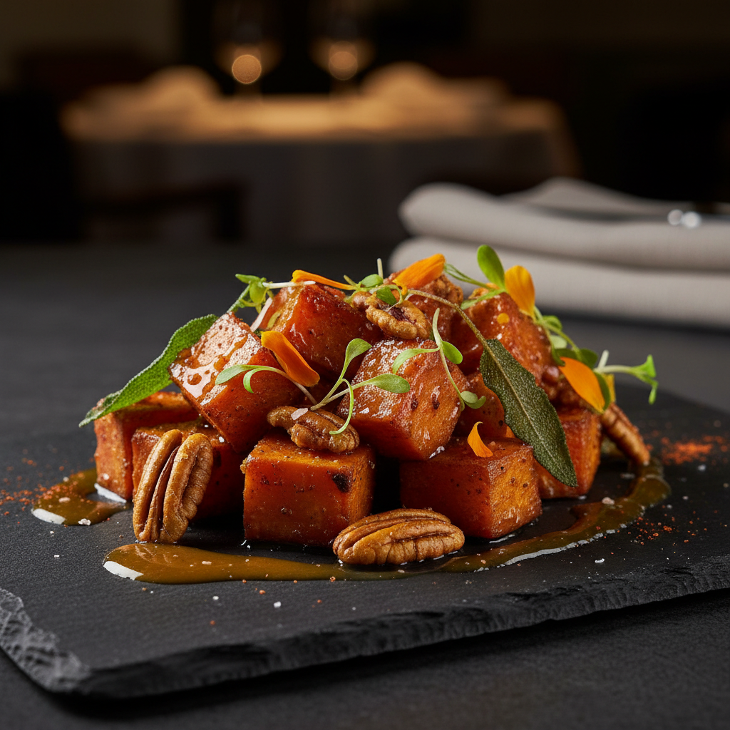 Honey Glazed Sweet Potato Salad