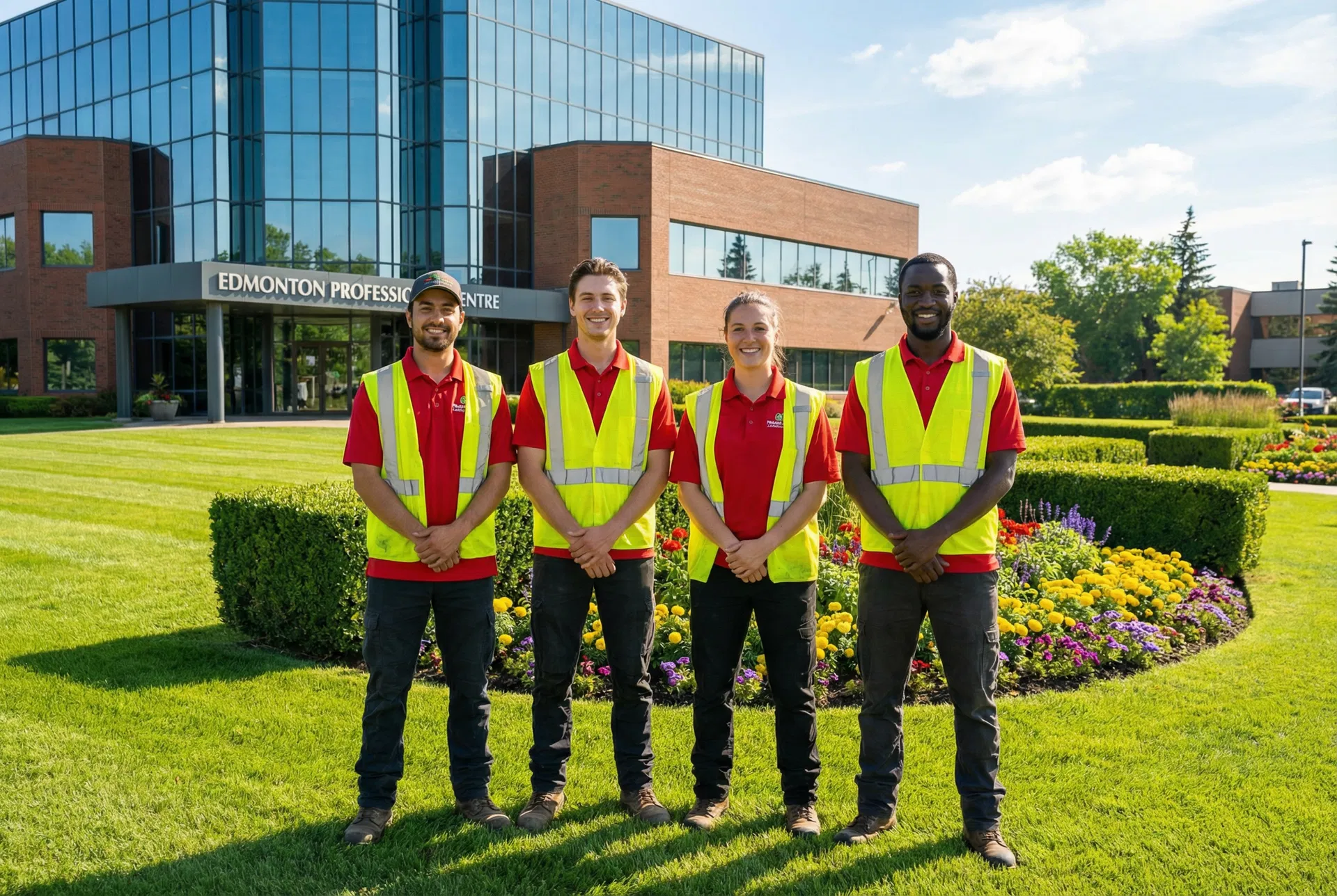 Northline Property Services Group team at Edmonton commercial property