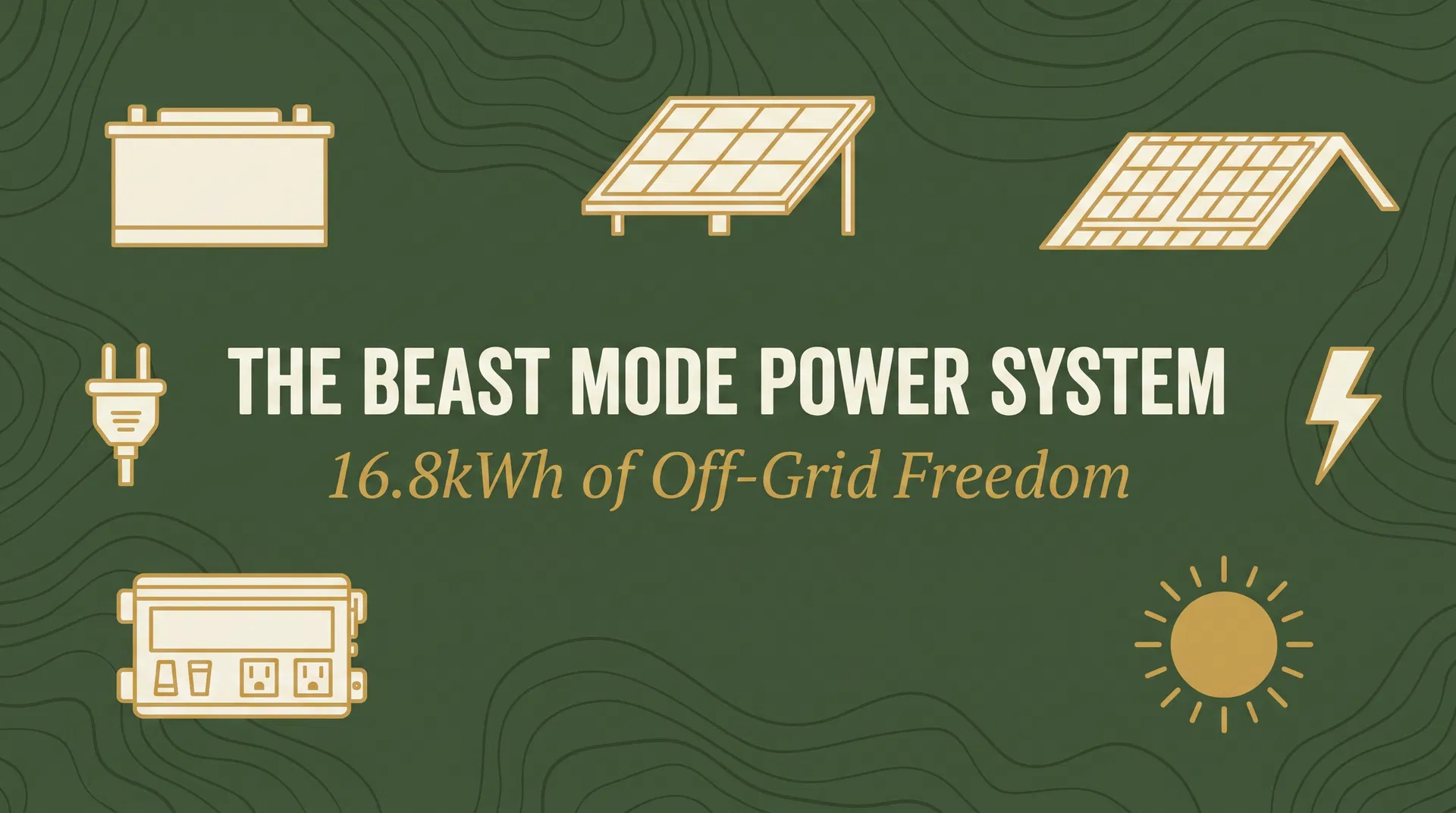 The Storyteller BEAST MODE Power System: 16.8kWh of Off-Grid Freedom
