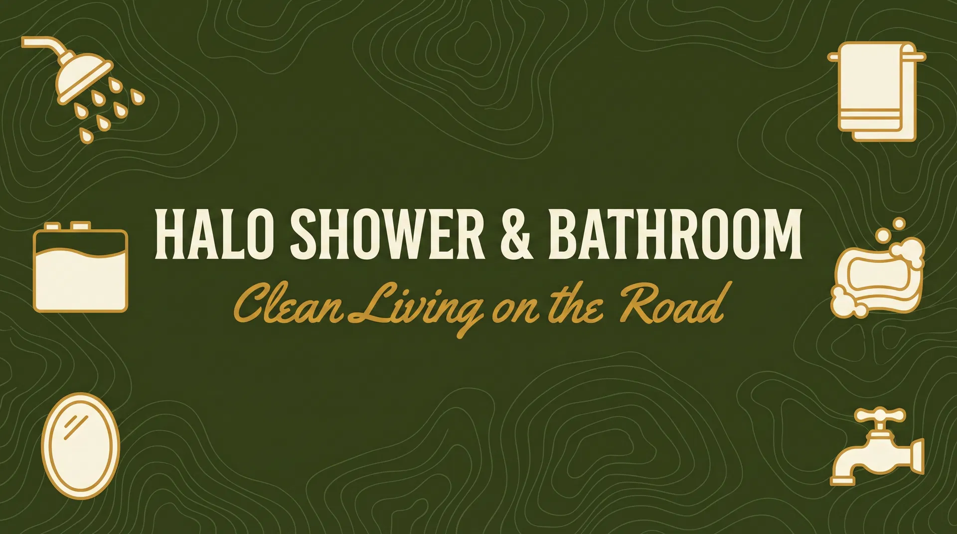 The BEAST MODE Halo Shower and Bathroom: Full Hygiene on the Road