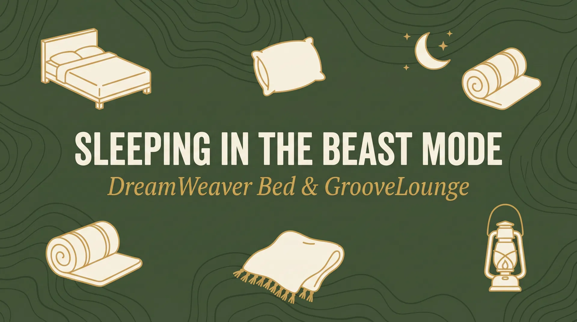 Sleeping in the BEAST MODE: DreamWeaver Bed, GrooveLounge, and the Art of Van Rest