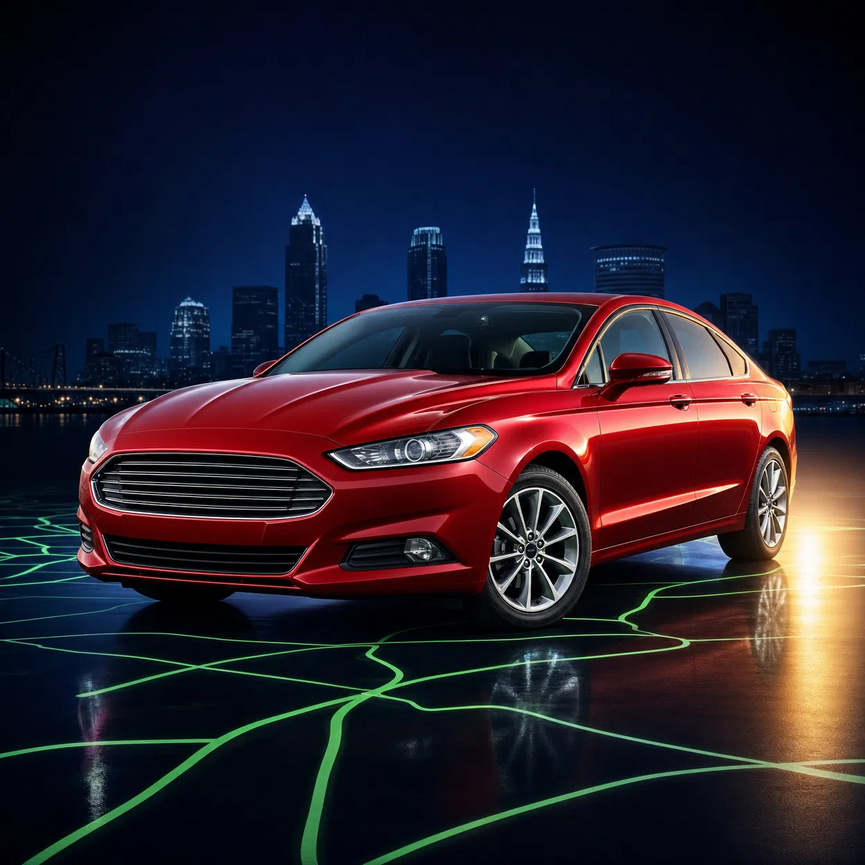 Ford Fusion 2015 rental card