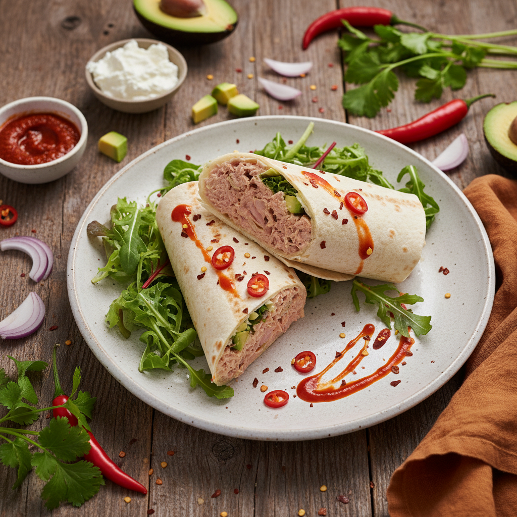 Spicy Tuna Kvarg Power Wrap