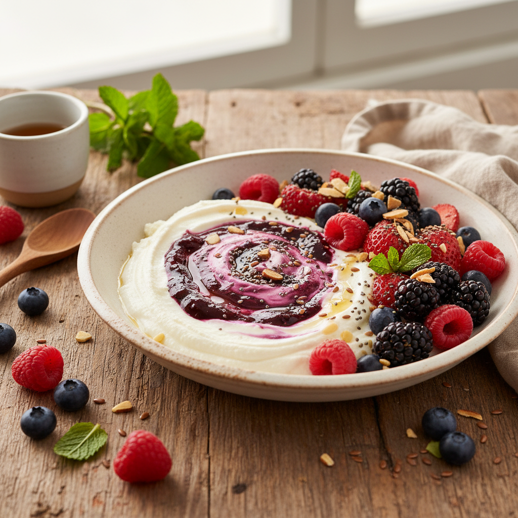 Berry Blast Protein Quark Bowl