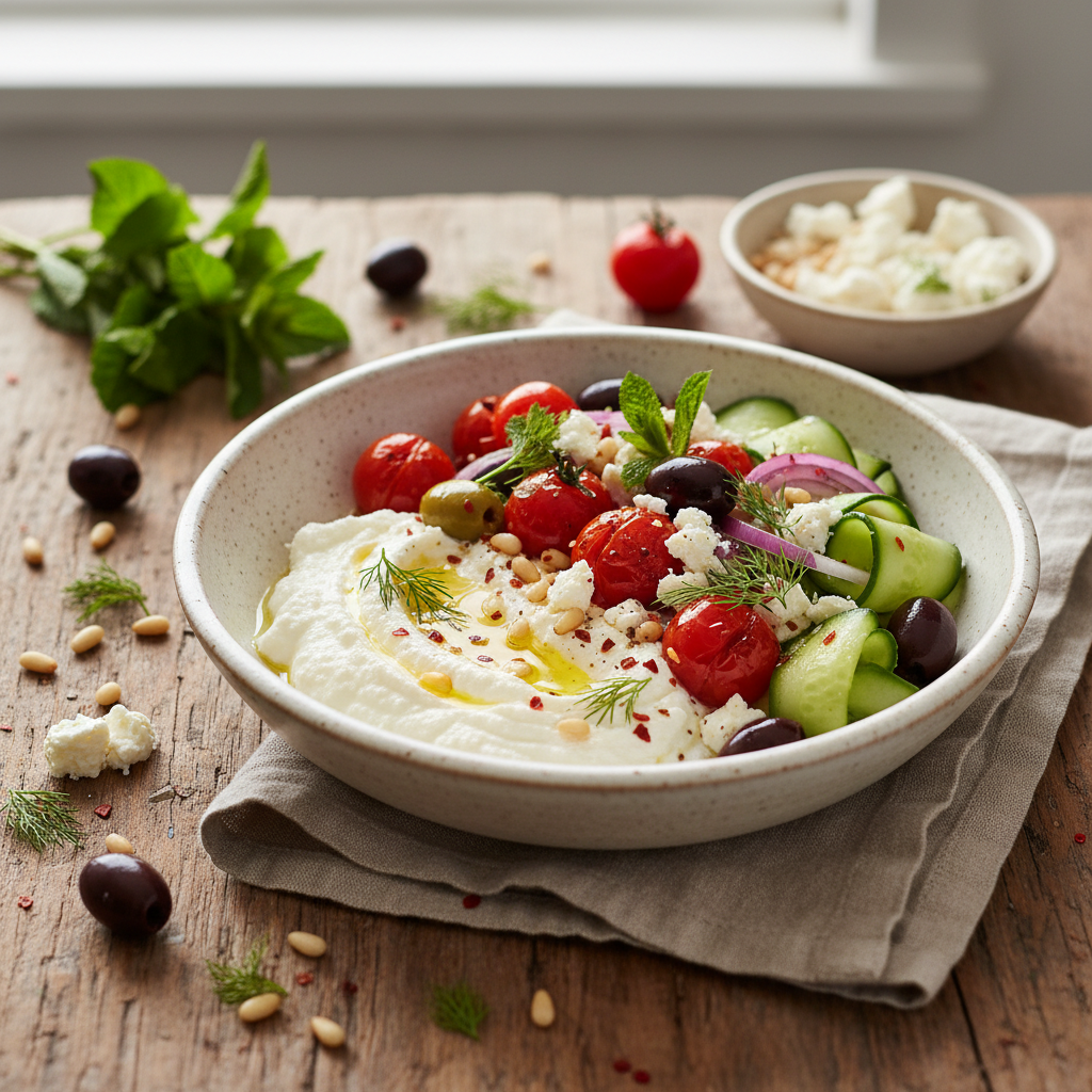 Mediterranean Quark Power Bowl