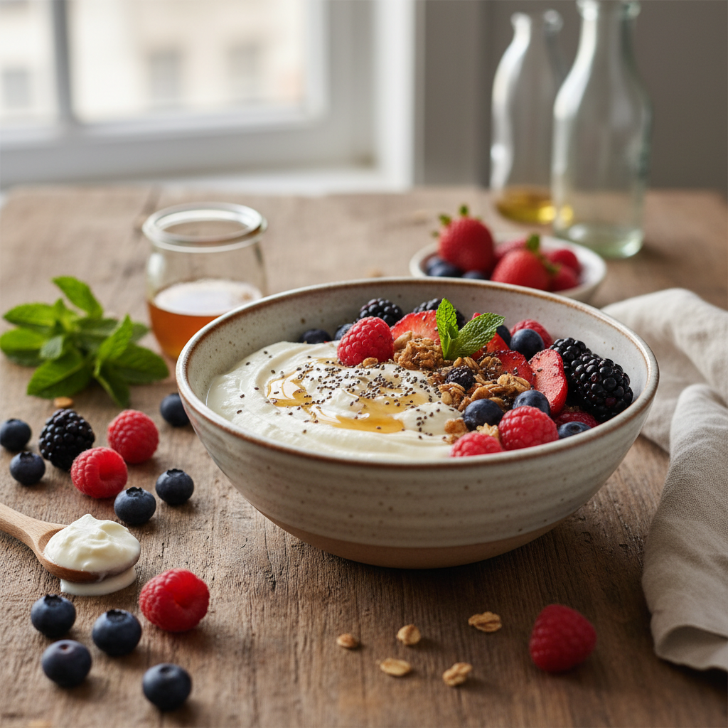 Berry Blast Quark Recovery Bowl
