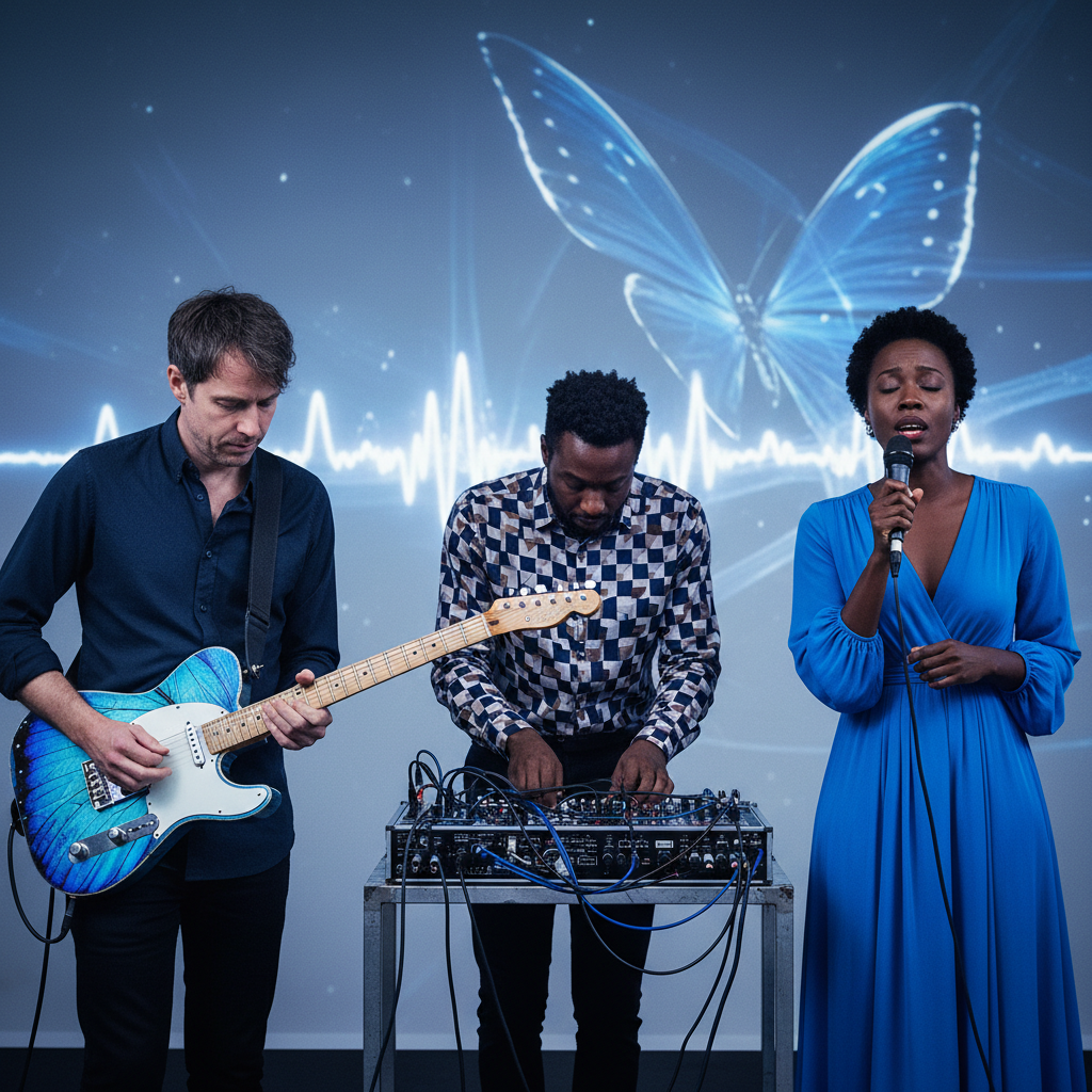 Radiohead's Ed O'Brien Announces 2026 'Blue Morpho' Tour, Featuring Dave Okumu and ESKA