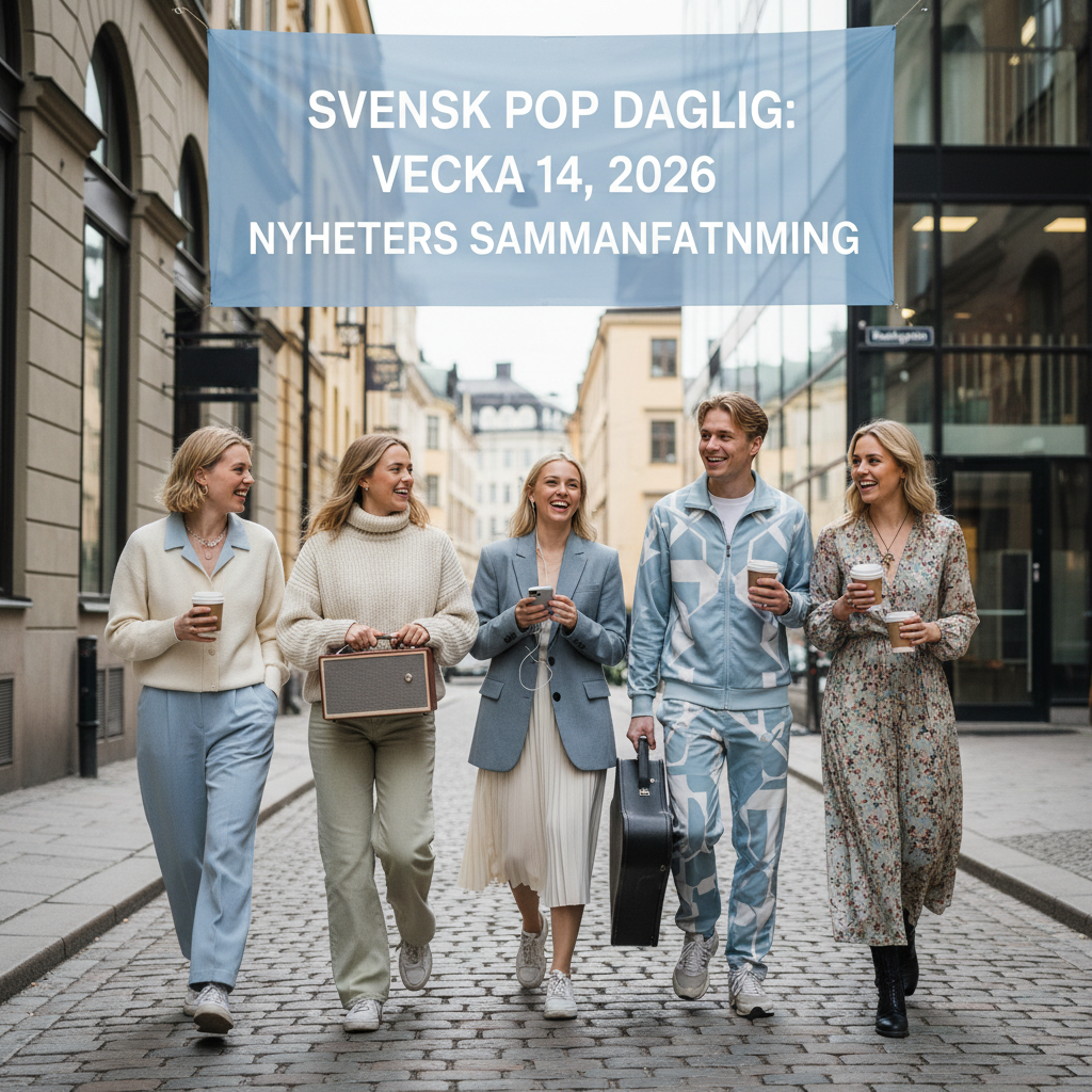 Swedish Pop Daily: Week 14, 2026 News Roundup
