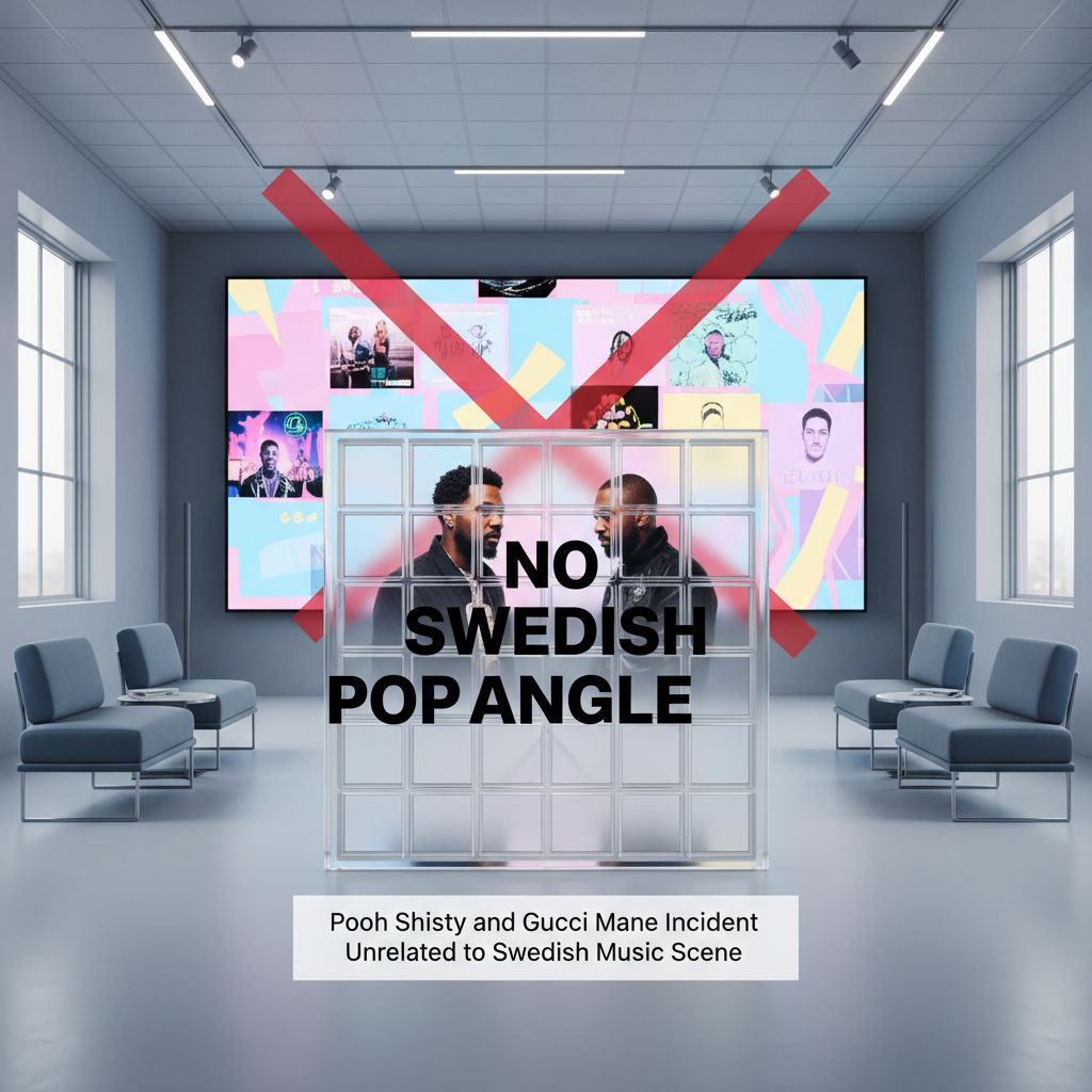 No Swedish Pop Angle: Pooh Shiesty and Gucci Mane Incident Unrelated to Swedish Music Scene