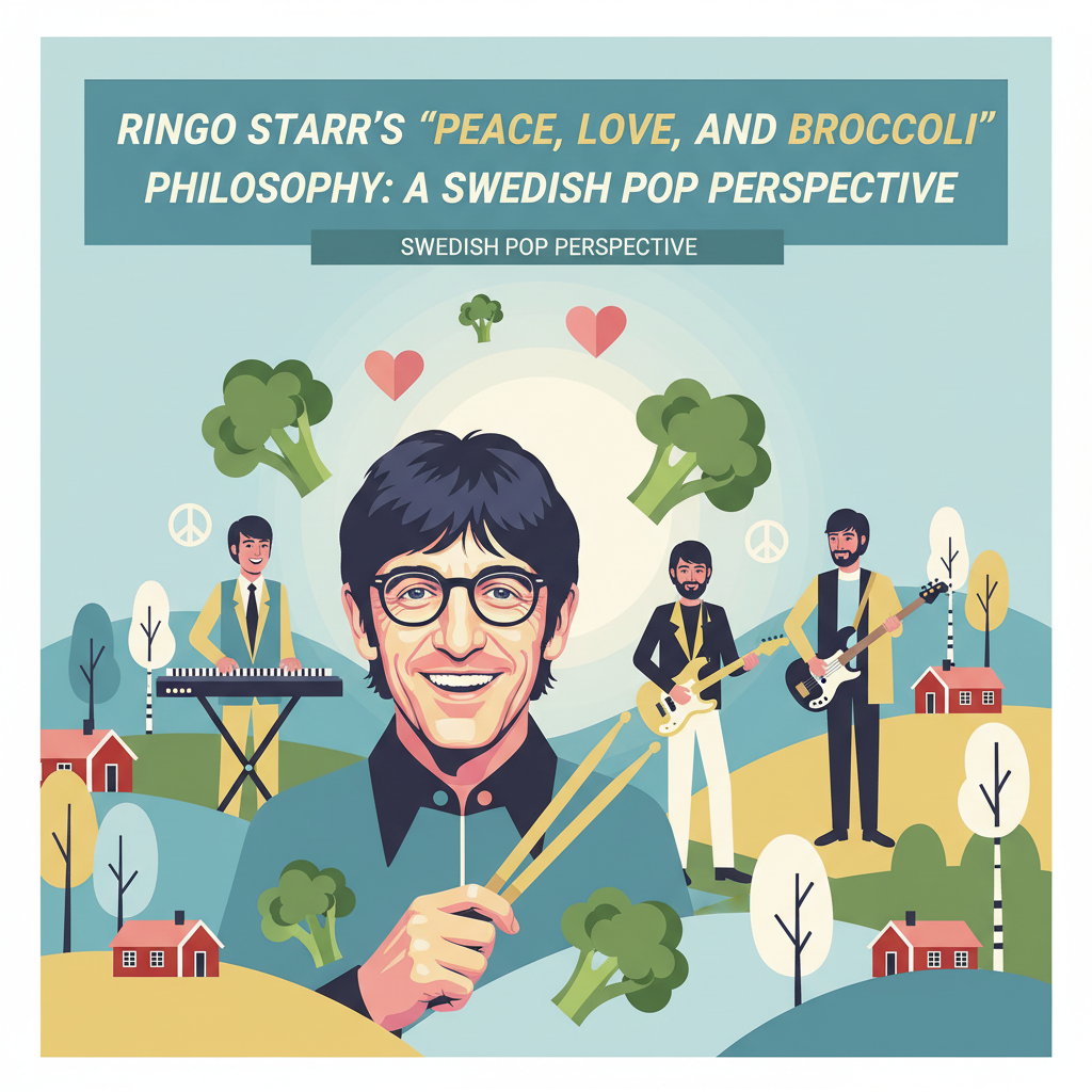 Ringo Starr's 'Peace, Love, and Broccoli' Philosophy: A Swedish Pop Perspective