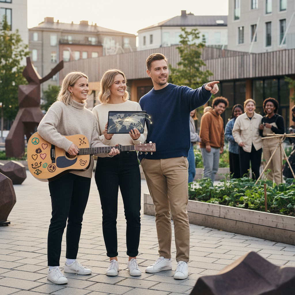 Global Impact: How Social Initiatives Resonate with Swedish Pop's Values