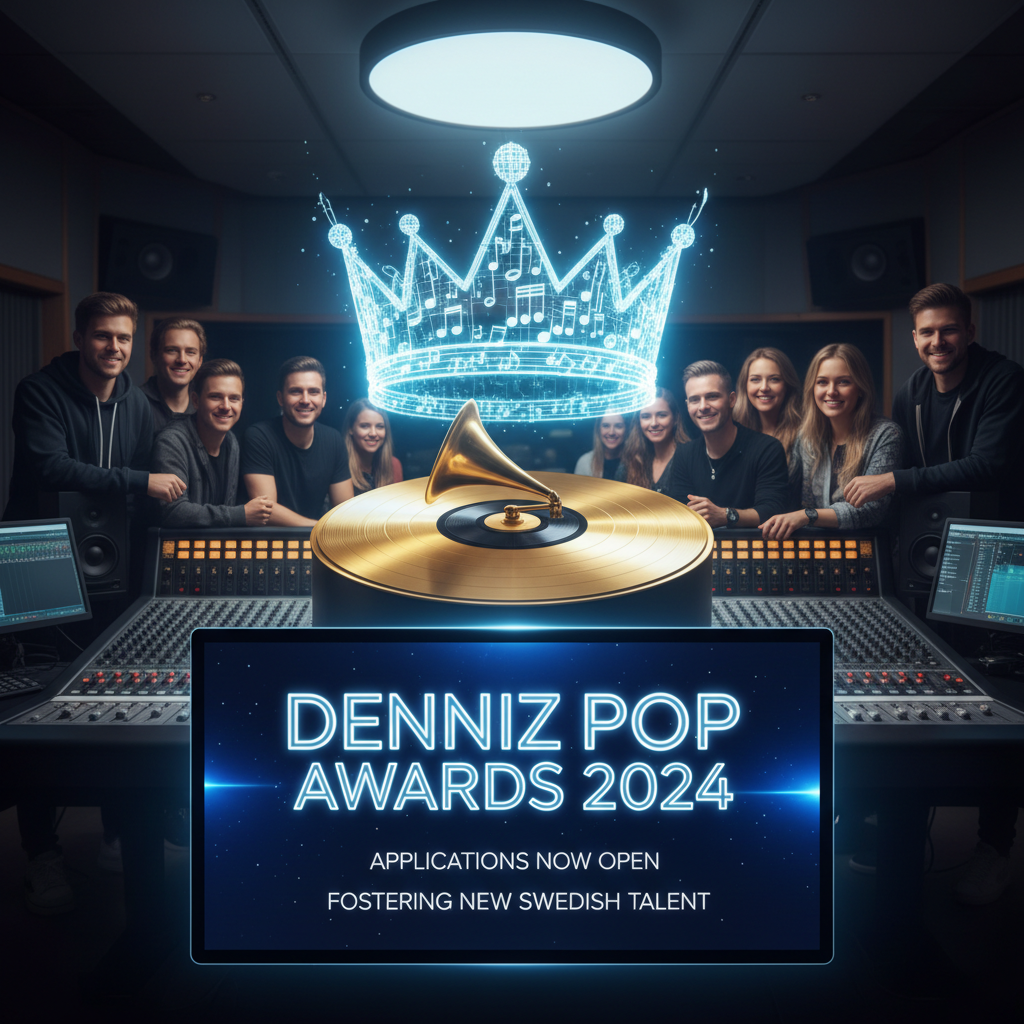 Denniz Pop Awards 2024: Applications Now Open, Fostering New Swedish Talent