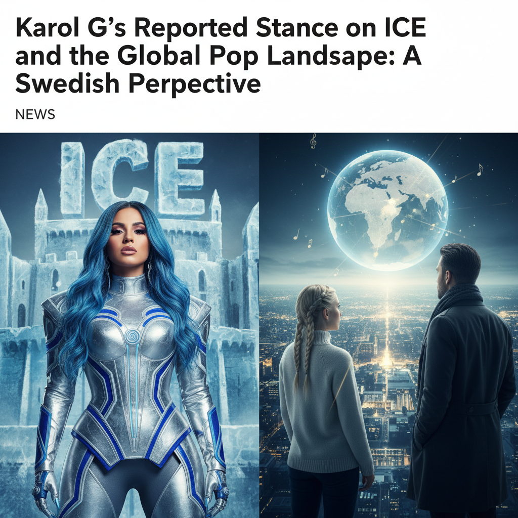 Karol G's Reported Stance on ICE and the Global Pop Landscape: A Swedish Perspective