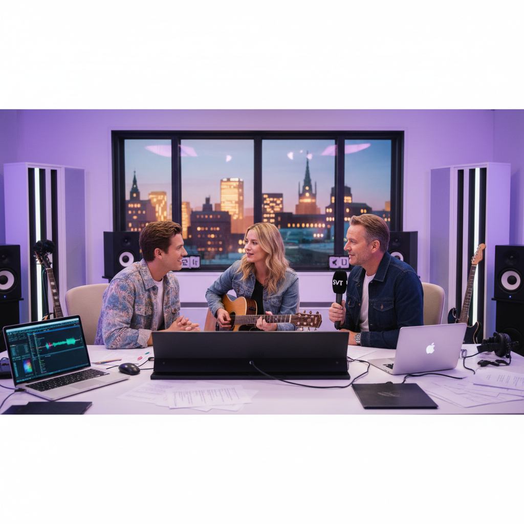 SVT's 'Första versen' Searches for Sweden's Next Pop Songwriting Talent