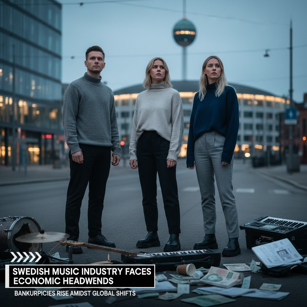 Swedish Music Industry Faces Economic Headwinds as Bankruptcies Rise